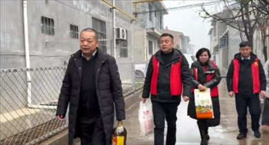 春节献爱心  寒冬送温暖——宝鸡姬家店村迎新眷送温暖活动纪实