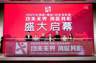 “拳脚承文脉 光影聚湾区”2025大湾区（佛山）功夫电影展启幕